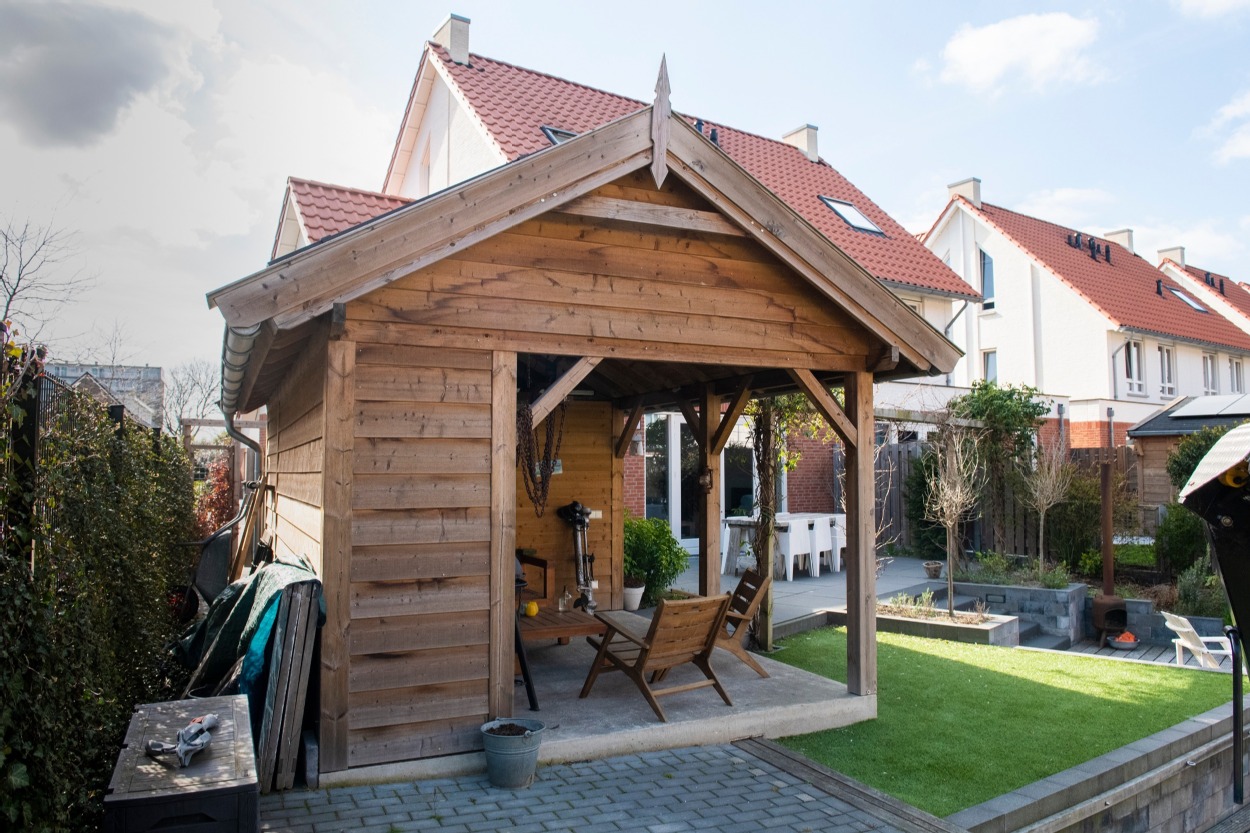 Overkapping aan huis